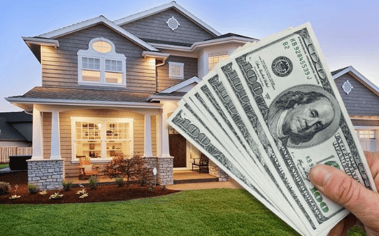 Home with cash